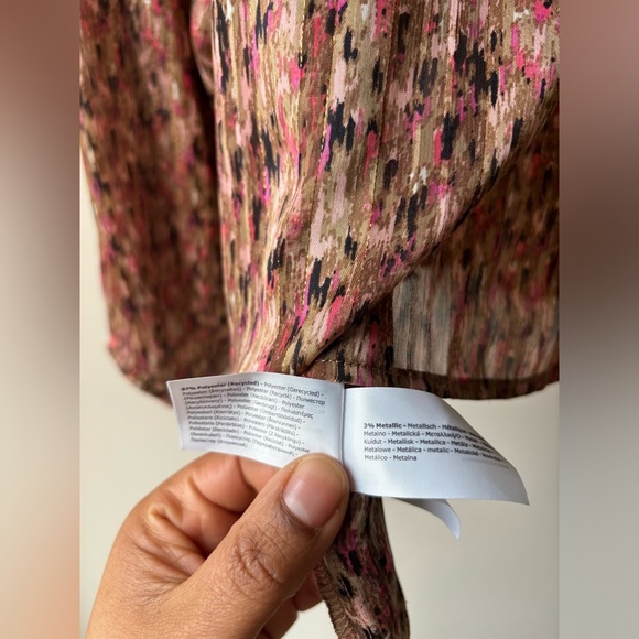 GARCIA | long sleeve Henley blouse | XL - Picture 7 of 8